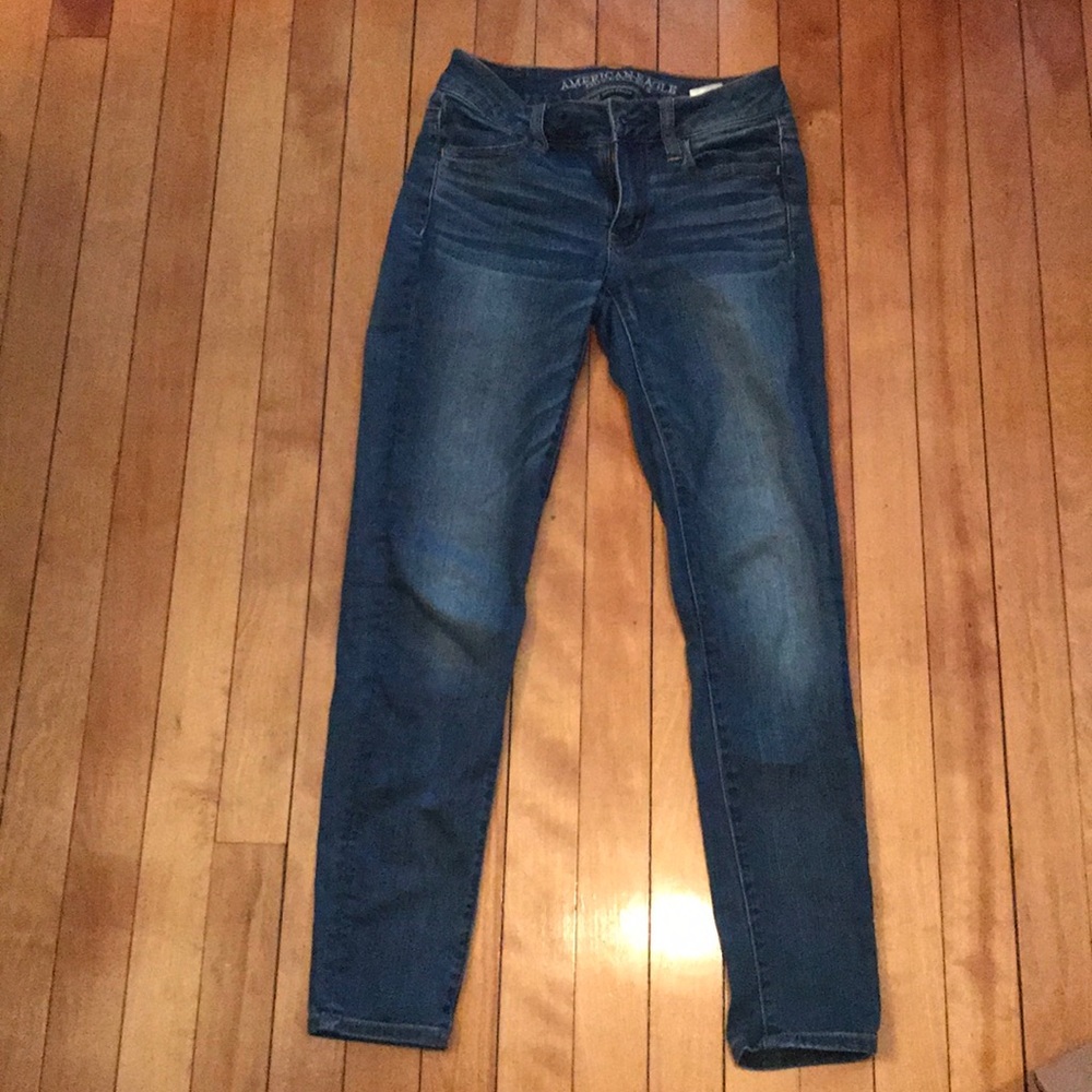 medium wash jeans